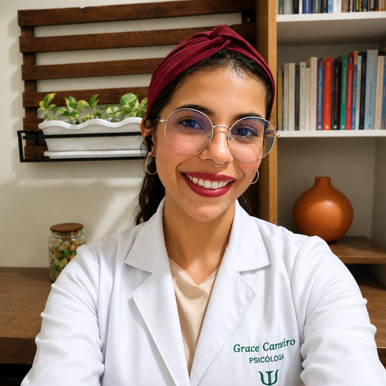 Foto de Grace Kaller do Nascimento Carneiro, psicólogo